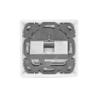 profipatch frame set 1-port for keystone signal white ral900