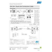 DVI-D Dual Link Kabel 2x DVI-D 24+1 Stecker-Stecker AWG24 sc