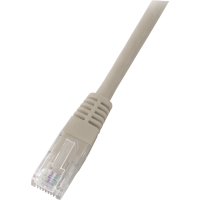 RJ45 Patchkabel Cat.6 U/UTP grau 3m gallery