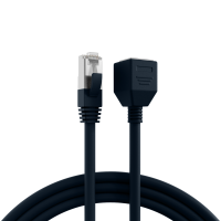 rj45 extension cable cat.6a s/ftp lszh awg26 2