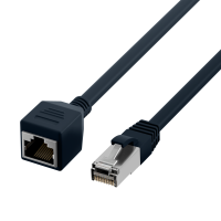 rj45 extension cable cat.6a s/ftp lszh awg26 4