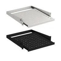 19inch 2u pull-out shelf front mounting gallery