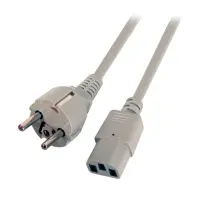 power cable cee7/7 180°-c13 180° gallery