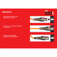 extension cable c20 180°-c19 180°black iec lock 2