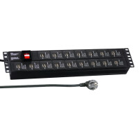 Steckdosenleiste Mehrfachsteckdose 19 Zoll 1HE | 1,5HE | 2HE