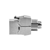 ProfiPatch RJ45 Keystone Modul STP Cat.8.1 2000Mhz 40 Gbit v
