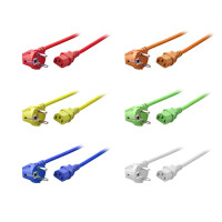 Netzkabel Kaltgerätekabel Schutzkon gallery