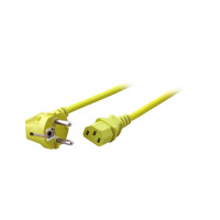 Netzkabel Kaltgerätekabel Schutzkontakt CEE 7/7 90°
