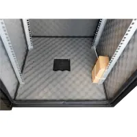 network cabinet office ral7035 acoustically insulated 3