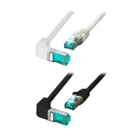 patch cable cat.6a s/ftp lszh 1x90° gallery