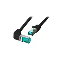 patch cable cat.6a s/ftp lszh 1x90° 5