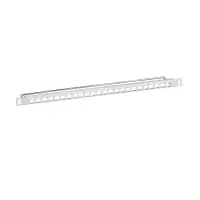 Patchpanel Verteilerfeld 19 Zoll 24-Port für Keystone M