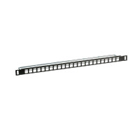 distribution panel 19inch 0,5u 24-port metal 3
