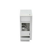 profipatch keystone holder for din-rail th35 plastic for 1x 