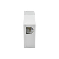 profipatch keystone holder for din-rail th35 plastic for 1x 