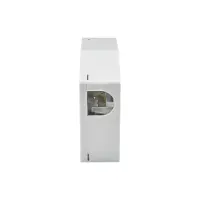 profipatch keystone holder for din-rail th35 plastic for 1x 