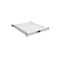 Fachboden für Netzwerkschrank 19 Zoll 1HE ausziehbar Tr