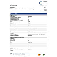 Metz Connect E-DAT modul Patchpanel Patchfeld Cat.6A 19 Zoll