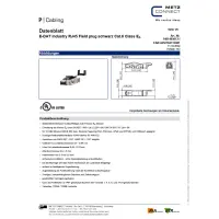 Metz Connect E-DAT Industry Feldkonfektionierbarer Stecker R