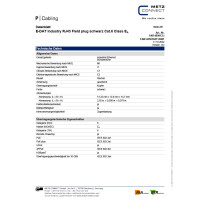 Metz Connect E-DAT Industry Feldkonfektionierbarer Stecker R