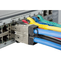rj45 connector shielded connector cat.6a 180 degree toolless