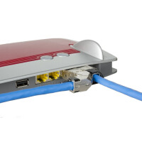 RJ45 Connector shielded connector Cat.6A 360 degree toolless