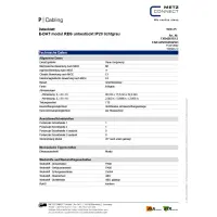 Metz Connect E-DAT modul Modulhalter unbestückt 1-fach 