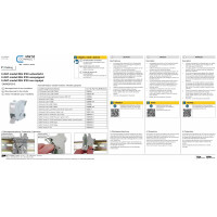 E-DAT modul Keystone Holder 1-Port for DIN-Rail plastic 8