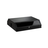 19 inch wall housing 3u vertical + 5u horizontal, ral7035, r