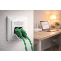 ProfiPatch Datendose Netzwerkdose Unterputz Cat.6A Class Ea 