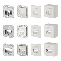 Metz Connect Keystone Netzwerkdose Unter gallery