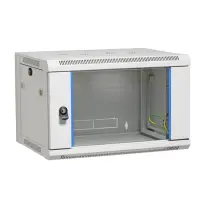 19 inch wall housing flat pack ral7035, ral9005 3