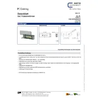 Metz Connect Kabelverbinder Kupplung LSA Cat.6 Cat.6A Cat.7 