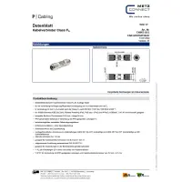 cable connector cat.7a shielded toolless 3