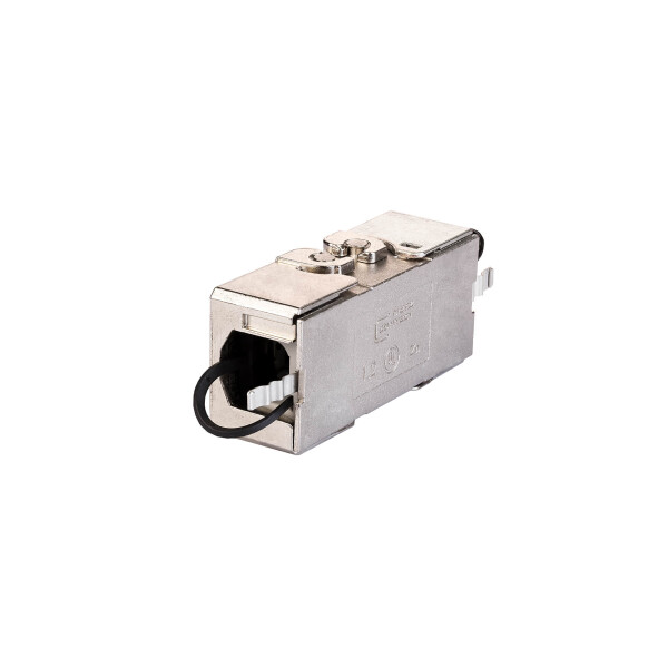 4er-Pack CAT 7 Keystone Modul RJ45 – 10 Gbps, Geschirmt, Für Patchkabel & Netzwerkdosen