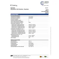 Metz Connect C6Amodul Keystone RJ45 Buchse 10GBit geschirmt 