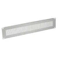 Blindplatte Blindpanel Rackpanel Rackblende perforiert 19 Zo