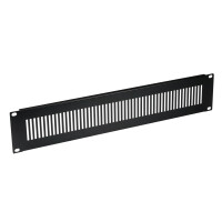 Blindplatte Blindpanel Rackpanel Rackblende perforiert 19 Zo