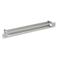 Rangierpanel Kabelführungspanel mit Abdeckung 19 Zoll 1