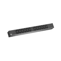 19inch socket strip 12 x c13, black gallery
