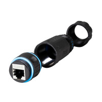 IP68 Durchführungskupplung Cat.6 RJ45 Verbindungsmuffe 