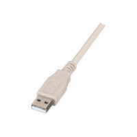 ip67 receptacle, m20, usb2.0, f-m, a-a, 0.5m 2