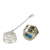 ip67 metal adapter, m20, usb3.0 jack typ gallery