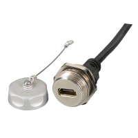 IP67 HDMI 2.0 Einbaubuchse M25 4K 60Hz H gallery