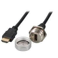 IP67 HDMI 2.0 Einbaubuchse M25 4K 60Hz H gallery