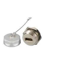 ip67 metal adapter, m25, hdmi a , f-f gallery