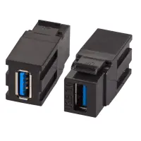 USB 3.2 Gen.1 Keystone Einbauadapter A B gallery