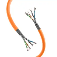 Netzwerkkabel Verlegekabel Cat.7 S/FTP (PIMF) 1000 MHz AWG23