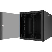 19 inch wall housing basic, depth 800mm 1-part, ral7035 | ra
