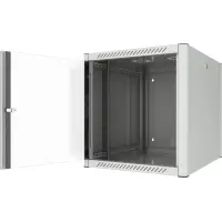 Netzwerkschrank Wandgehäuse 19 Zoll Breite 600mm Tiefe 